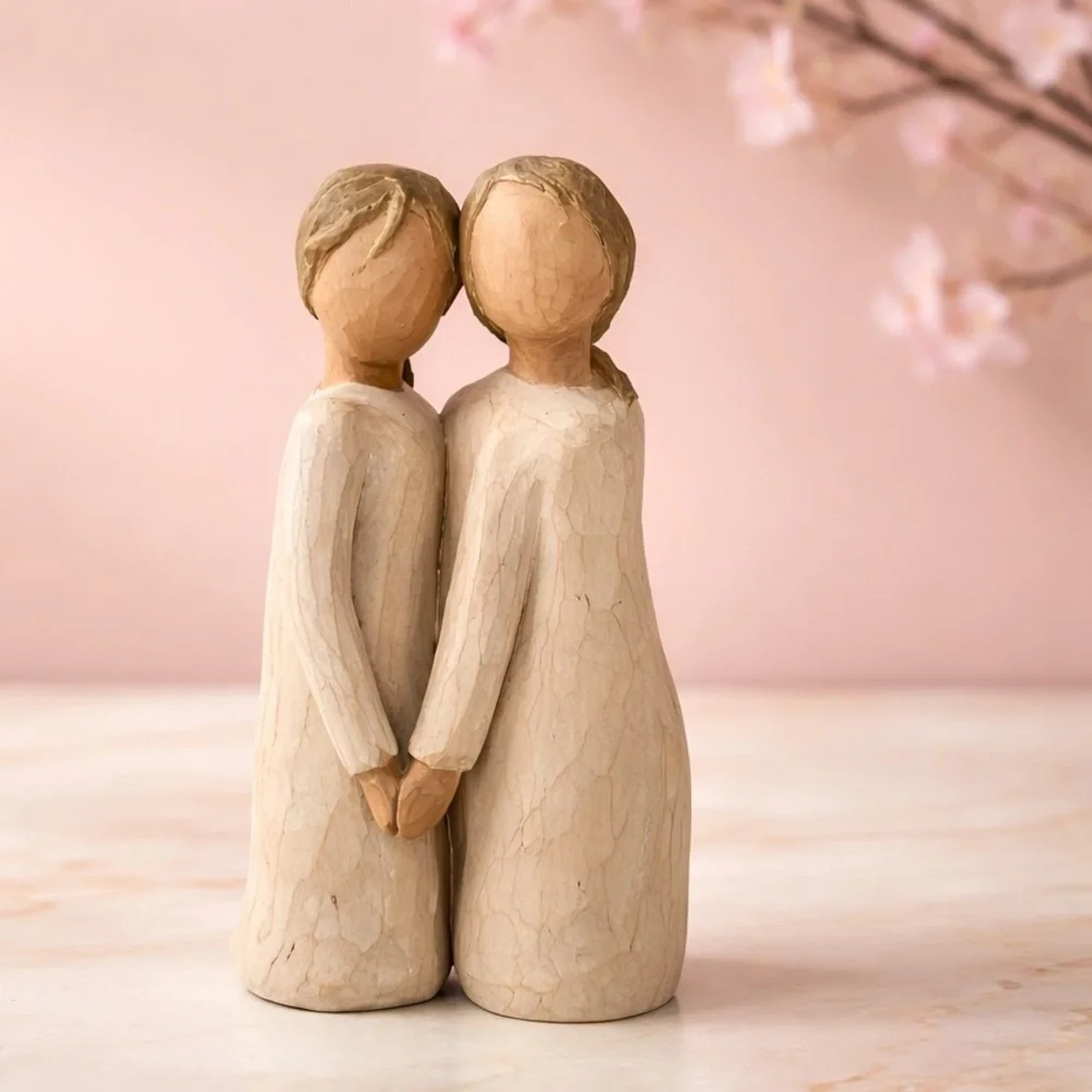 From the Willow Tree collection this is the “Two Alike” collection. Sz 5.5” - Picture 2 of 10